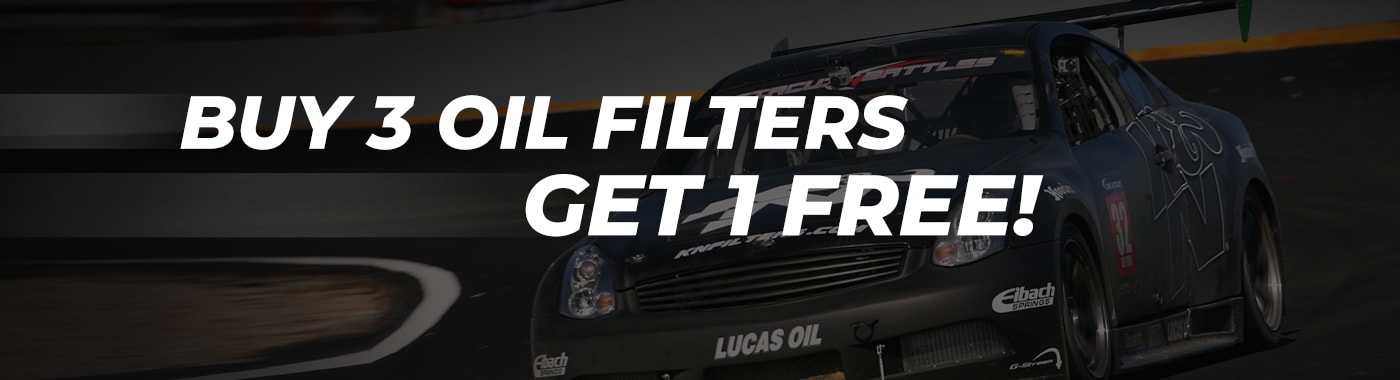 Buy 3 Oil Filters Get One Free
