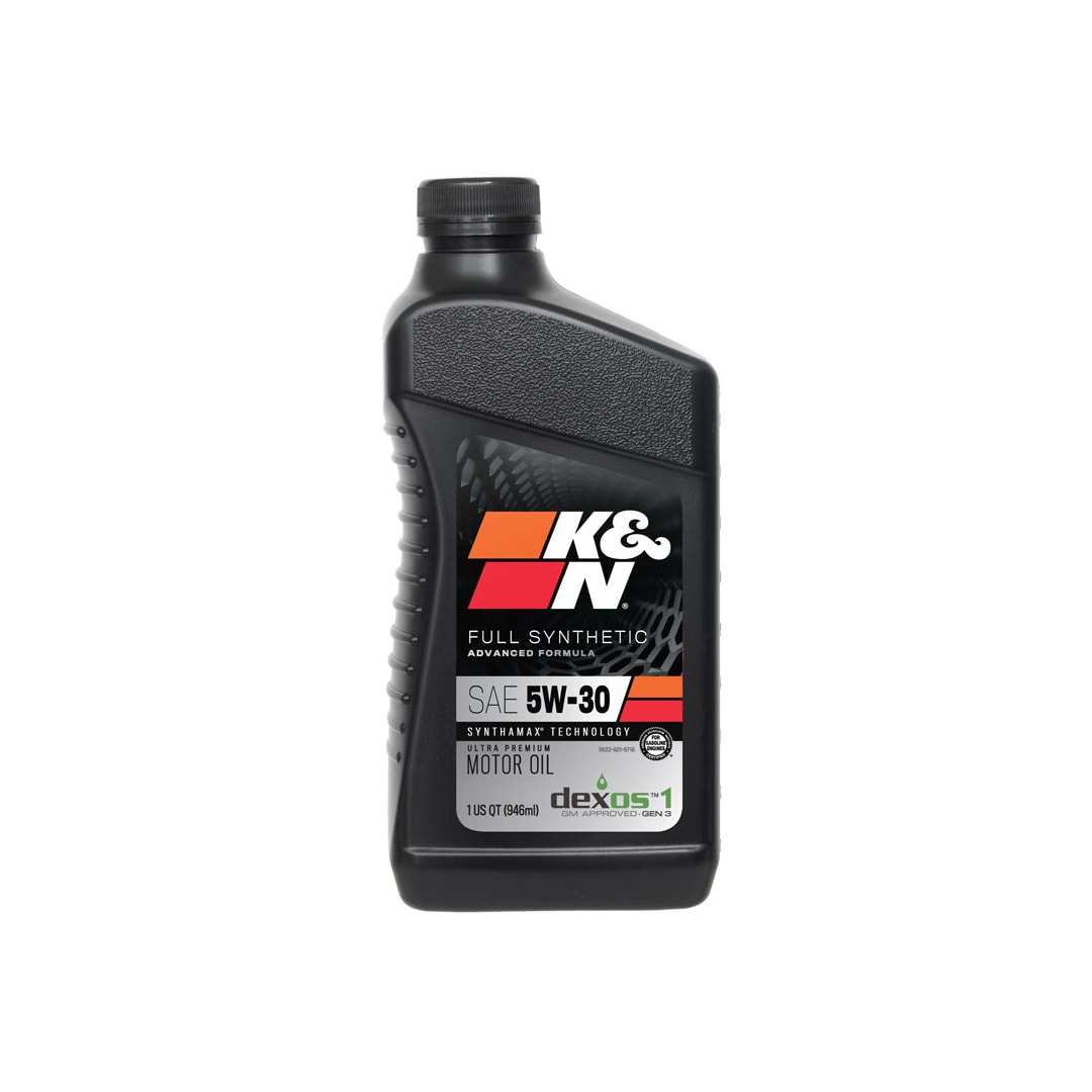 K&N 104103 Oil; 5W-30 K&N Synthetic Motor Oil, Quart