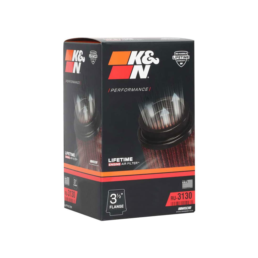 K&N RU-3130 Universal Clamp-On Air Filter K&N RU-3130 Universal Clamp-On Air Filter