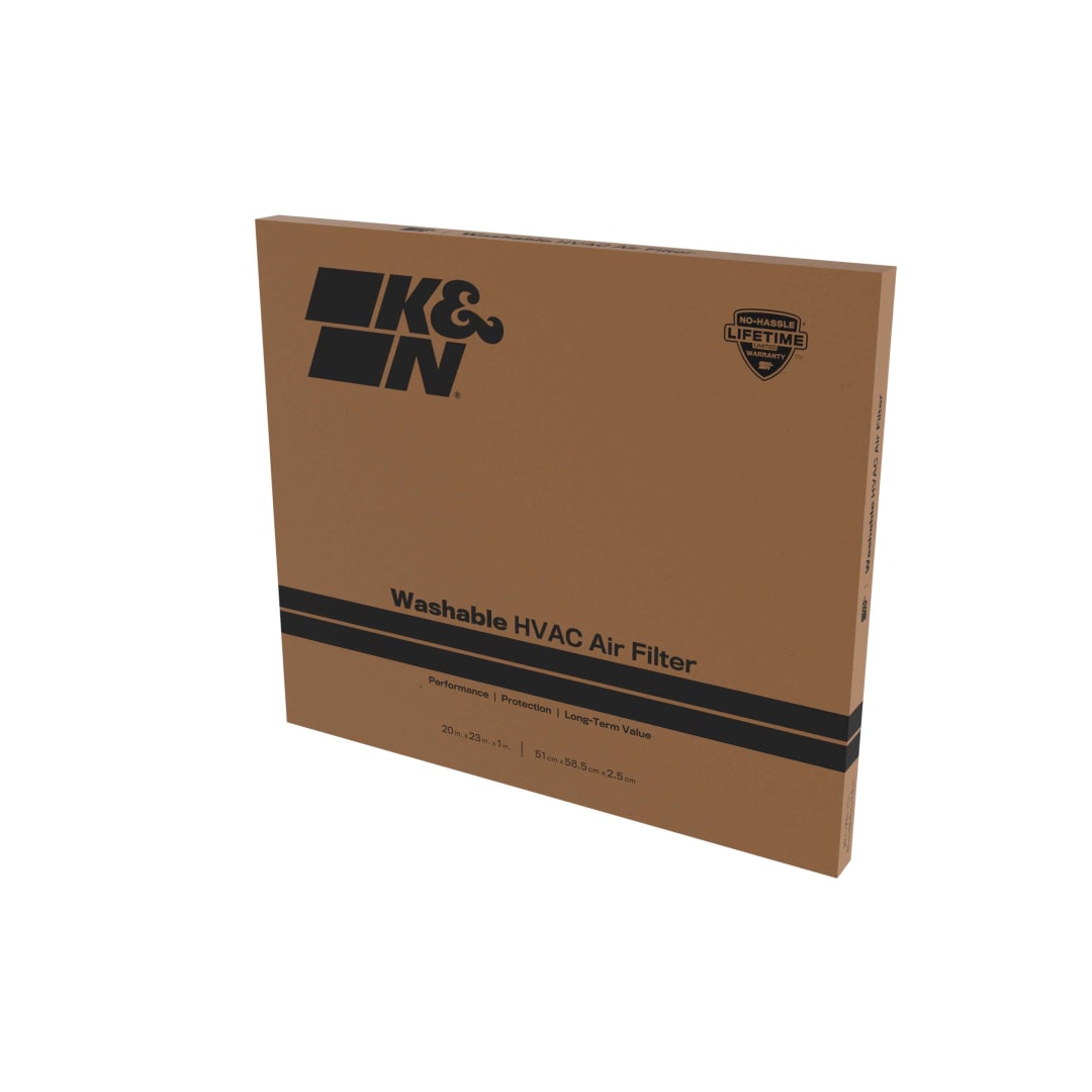 K&N HVC-8-12023 HVAC Filter; 20 x 23 x 1, MERV 8