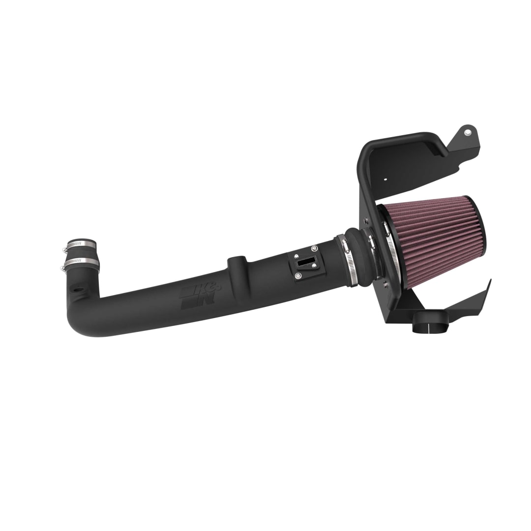 K&N 63 Series AirCharger Cold Air Intake, Roto-Mold Tube for 2023-2024 Chevrolet Colorado (2.7L Turbo I4)