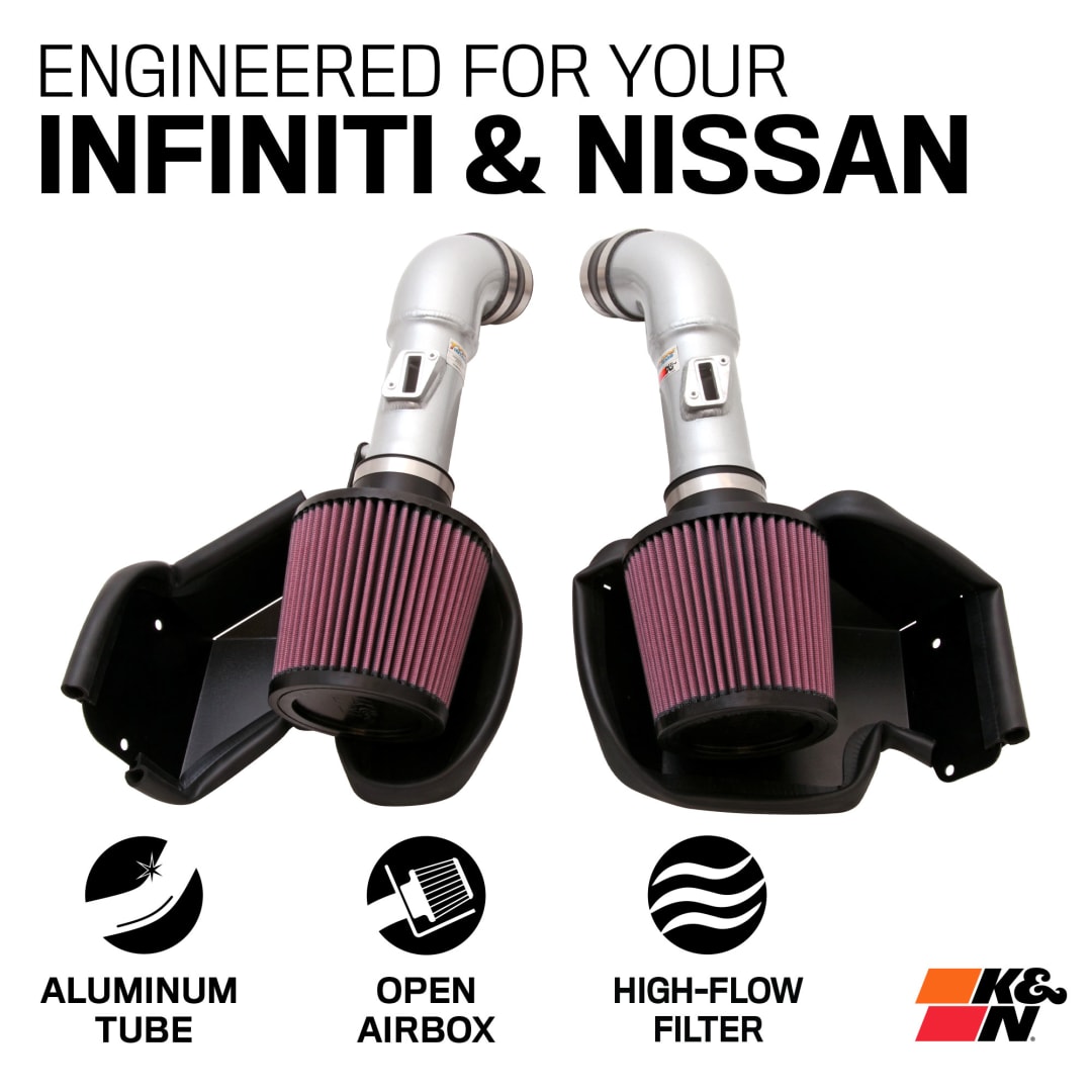 K&N 69-7078TS Performance Air Intake System K&N 69-7078TS Performance Air Intake System