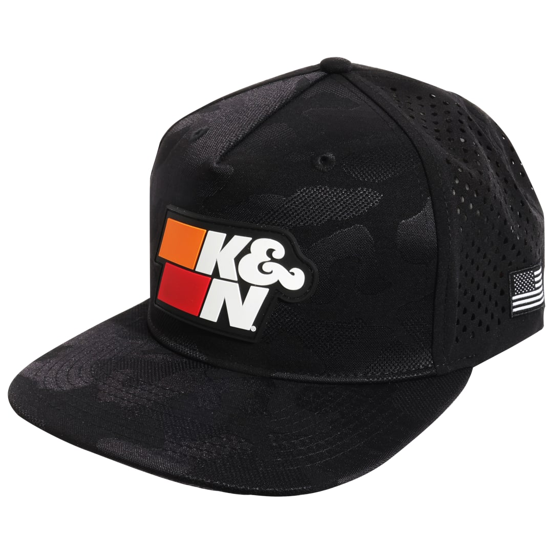 K&N 88-12160 K&N Flat Bill Mesh Back Snap Back