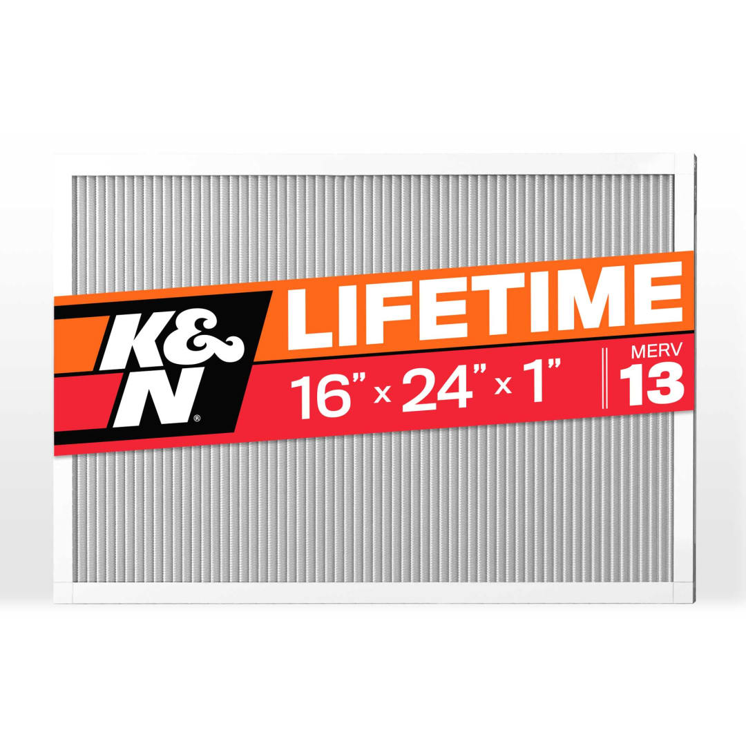 K&N HVC-13-11624 HVAC Filter; 16 x 24 x 1, MERV 13