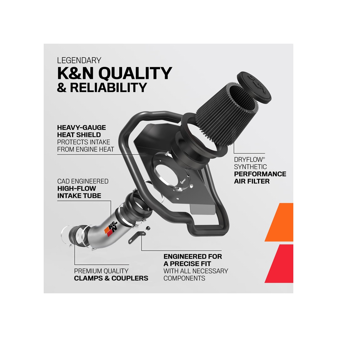 K&N 77-6019KC Performance Air Intake System