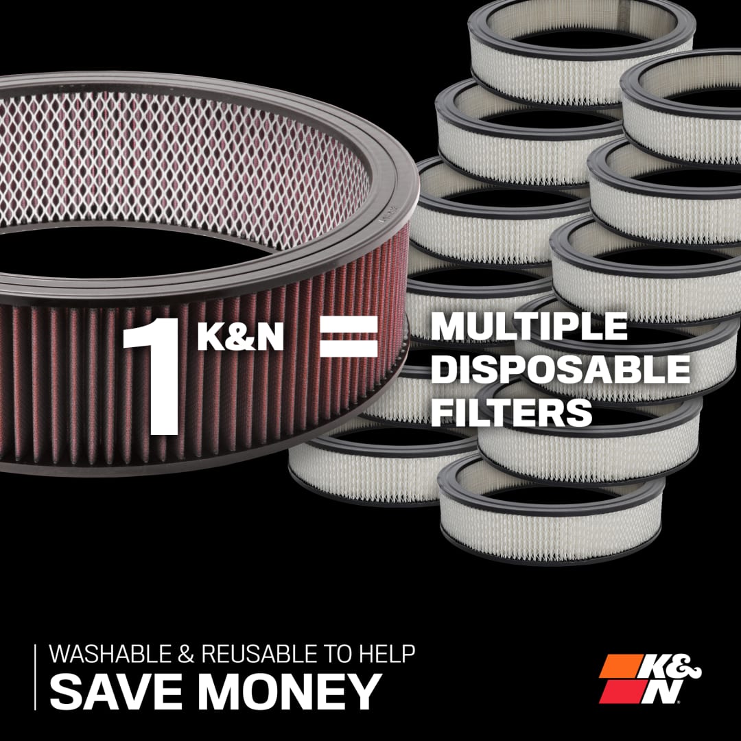 K&N Engine Air Filter: High Performance, Premium, Washable, Industrial Replacement Filter, Heavy Duty: E-3650 : Buy Online At Best Price In KSA - Souq Is Now