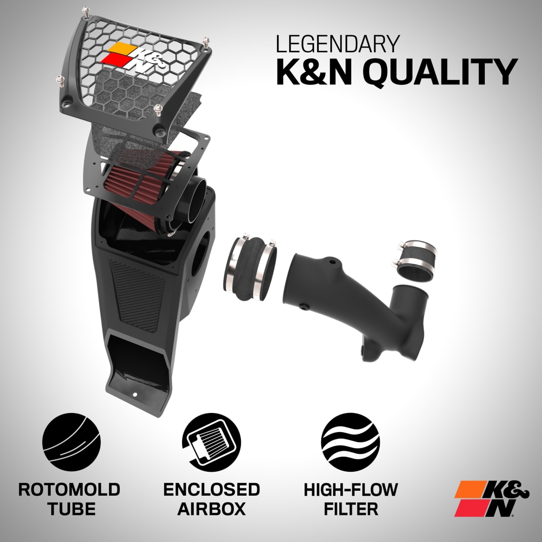 K&N 63-3113 Performance Air Intake System