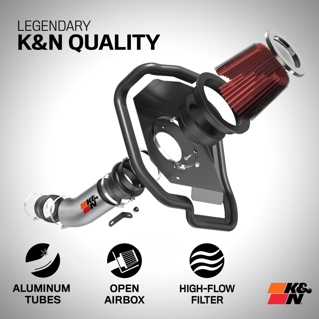 K&N 69-1014TS Performance Air Intake System K&N 69-1014TS Performance Air Intake System
