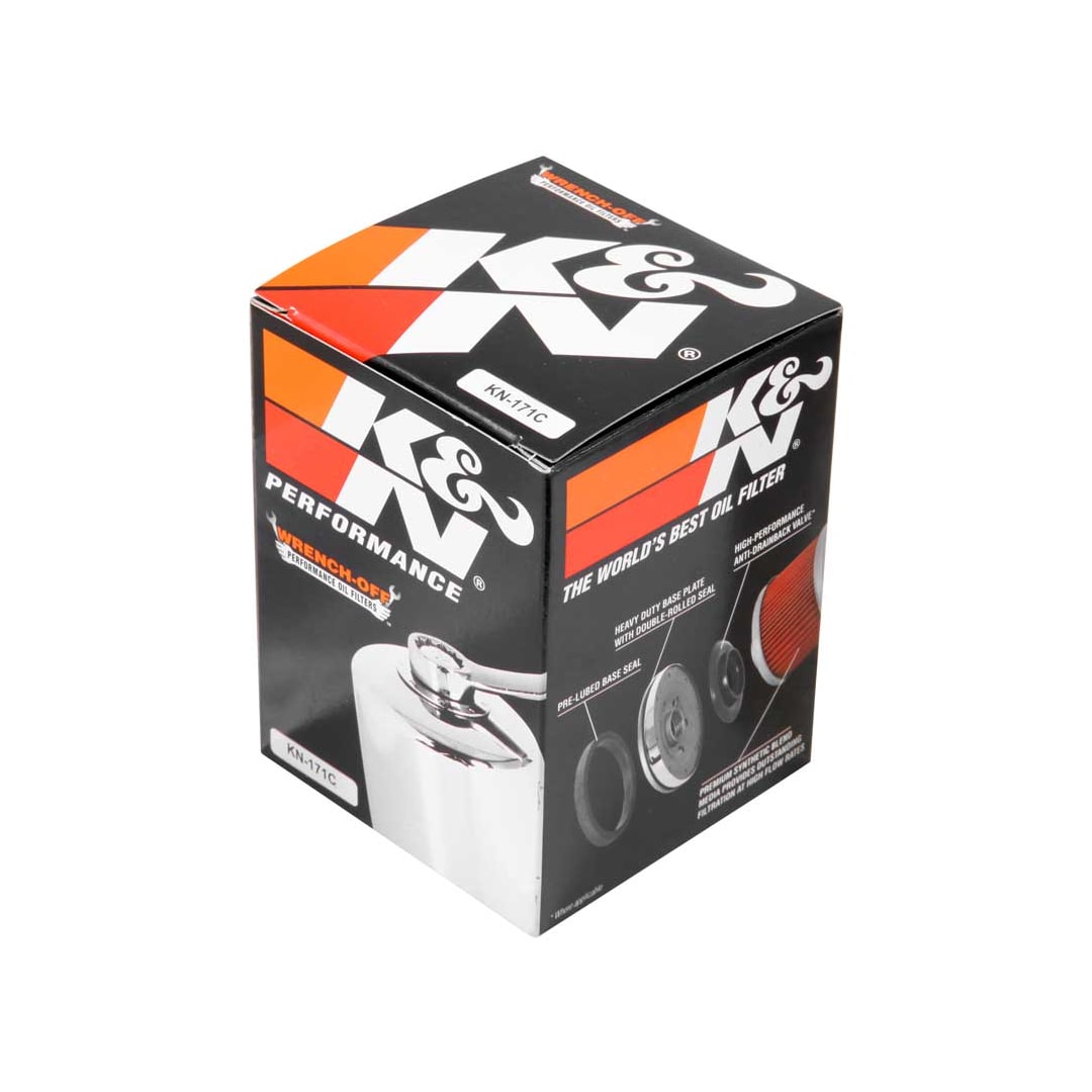 K&N Filtro Aria Conico Universale In Gomma - RU-5 171 Ore BK - 102 Mm