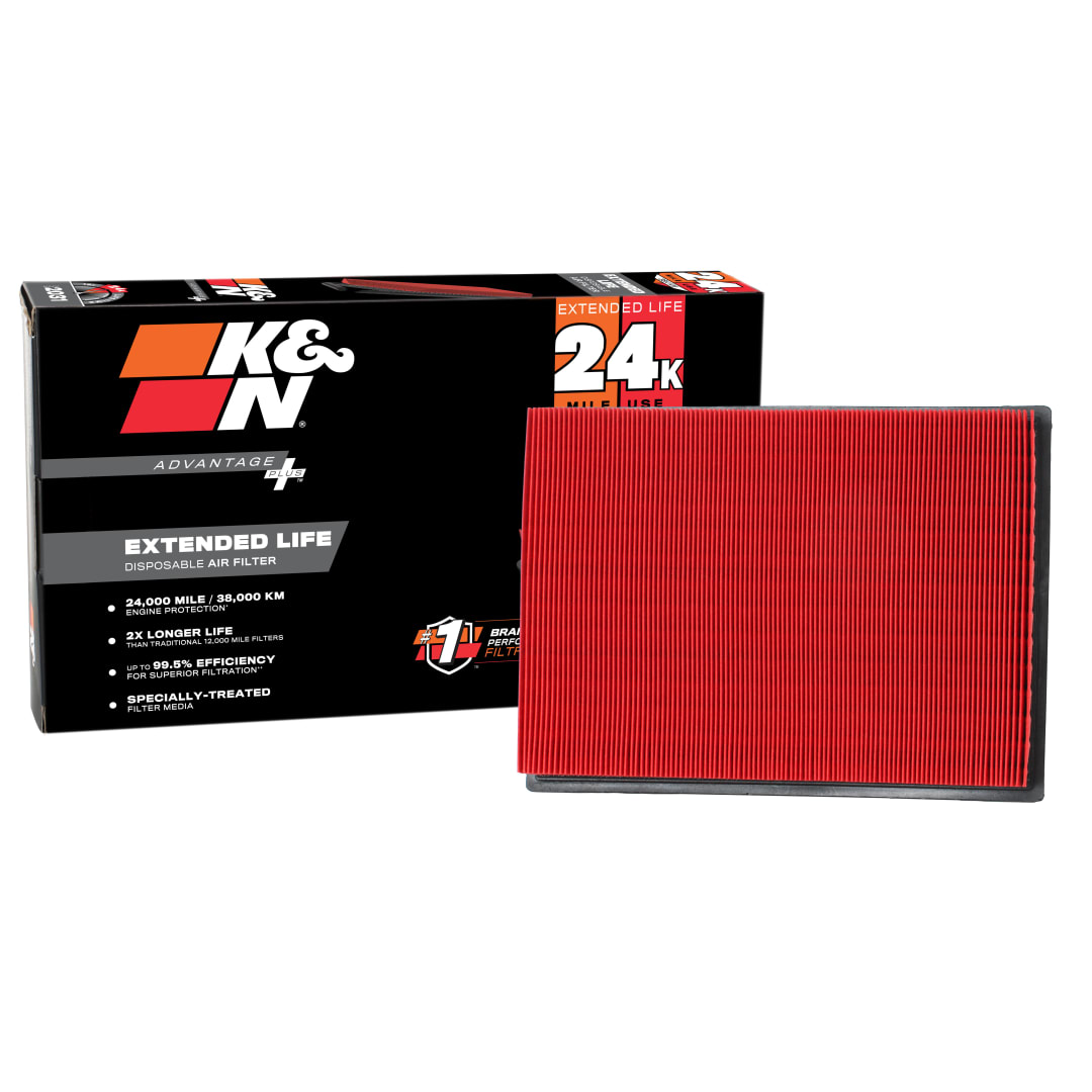 K&N KNX-2438 K&N Advantage Plus Air Filter 24K Miles