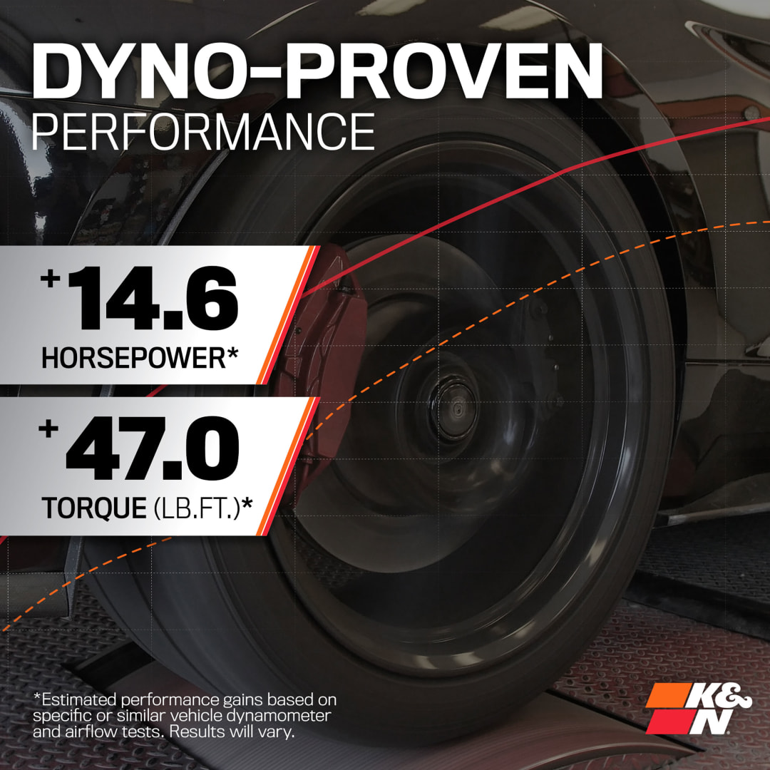 K&N 57-0650 Kit Aspirazione Performance - Lavabile E