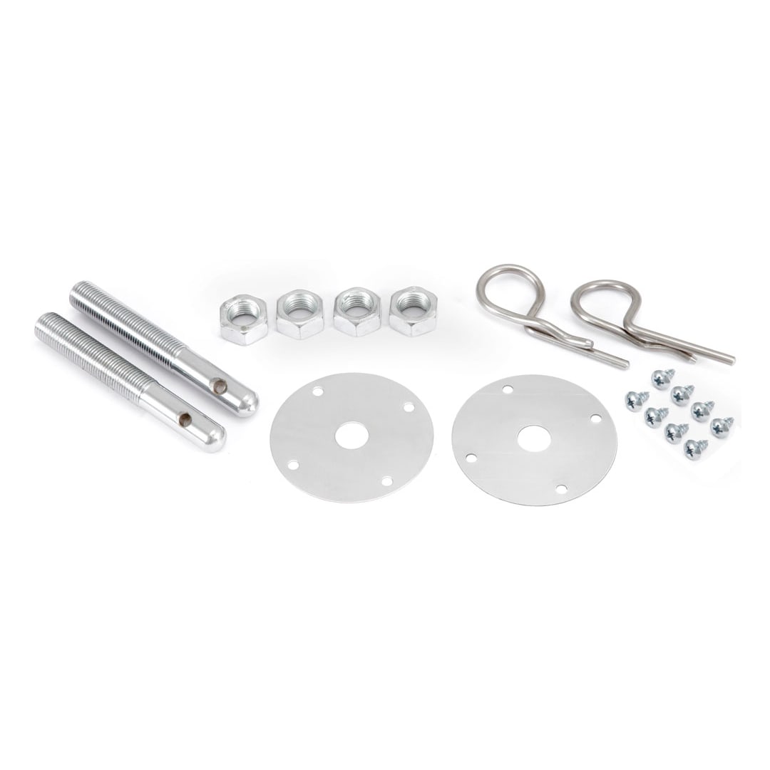 Universal Stainless Steel Hood Pins / Bonnet Lock Pin Kit US Seller!!
