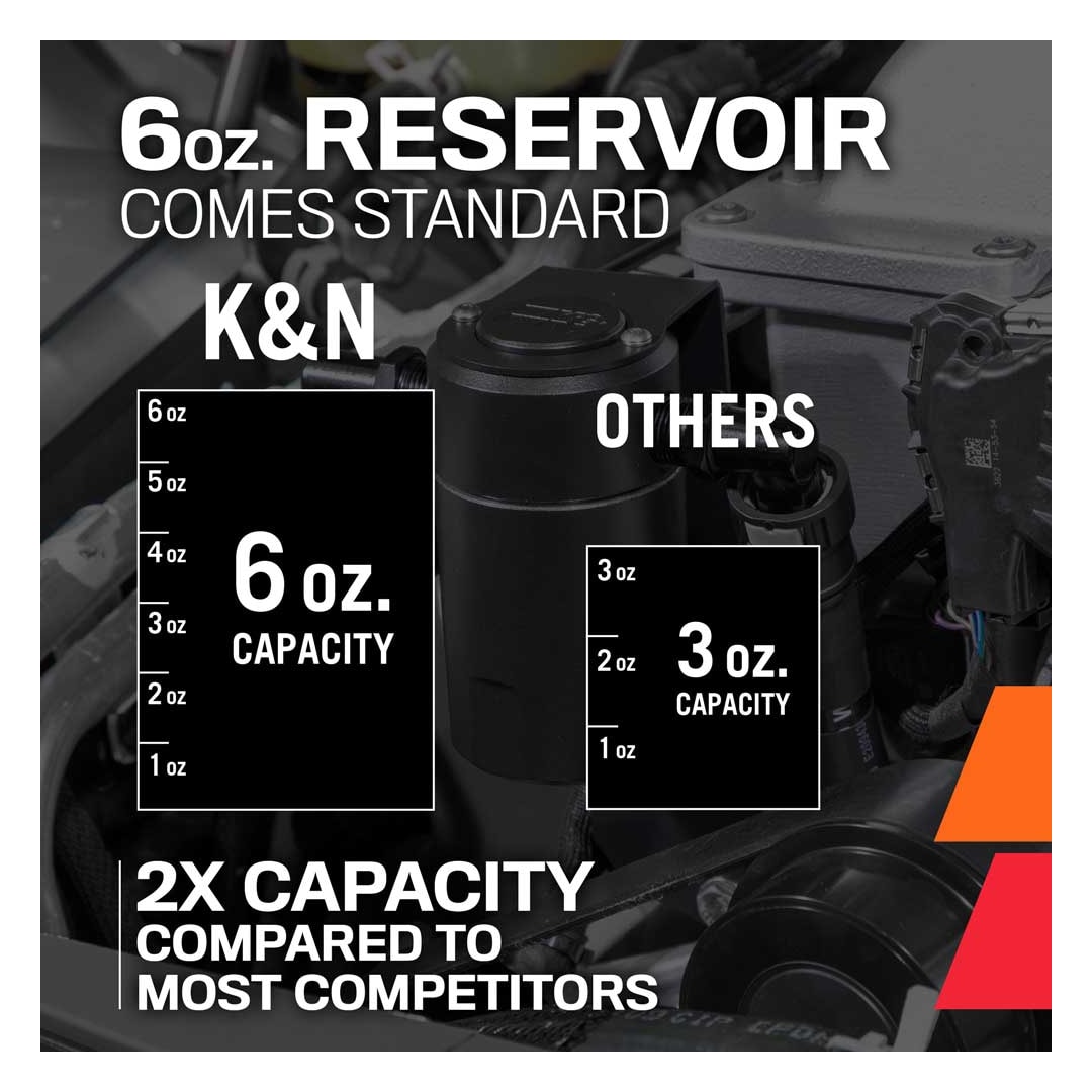 K&N 81-0833 Oil Catch Can