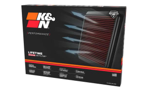 K&N Replacement Air Filter KA-8095 For Kawasaki VN800 (1995-2006) – High-Flow Cotton, Red, Made In USA