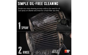 K&N Dryflow Cold Air Intake Kit: Easy To Clean, Oil-Free Air Filter