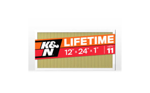K&N HVC-11224 HVAC FILTER; 12 X 24 X 1, MERV 11