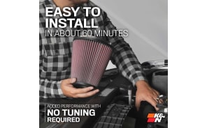 Kit Aspirazione K&N 77-1561KP Auto - Collettore Performance Lavabile - Compatibile Ram/Dodge 5.7L