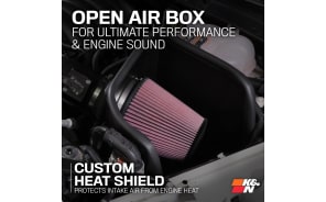 K&N 57-6013 Performance Air Intake System K&N 57-6013 Performance Air Intake System