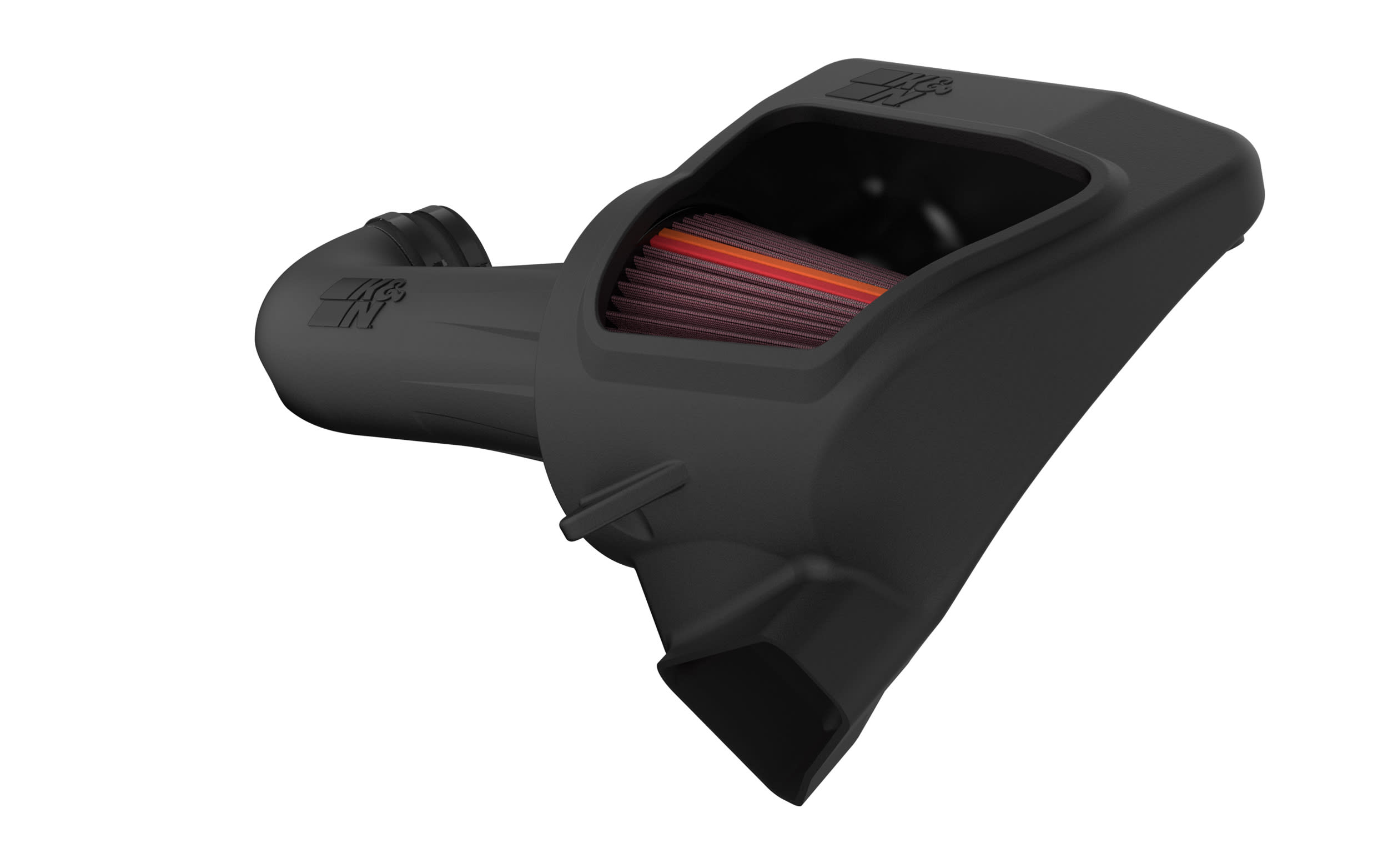 Produktbild von K&N Luftfilter Kompatibel Mit Chevrolet Camaro SS 6.2 2016- (33-5047), Rot