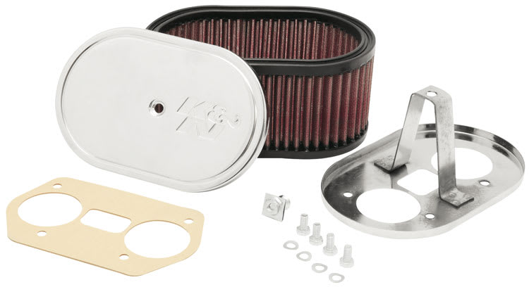 K&N Sportluftfilter, oval, 83mm : Custom & Speed Parts (CSP)