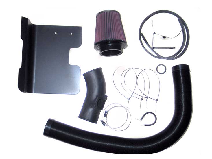 K&N Luftfilter 57i Induktions-Kit für 2.0 8v GTI: WC129KN57-0060