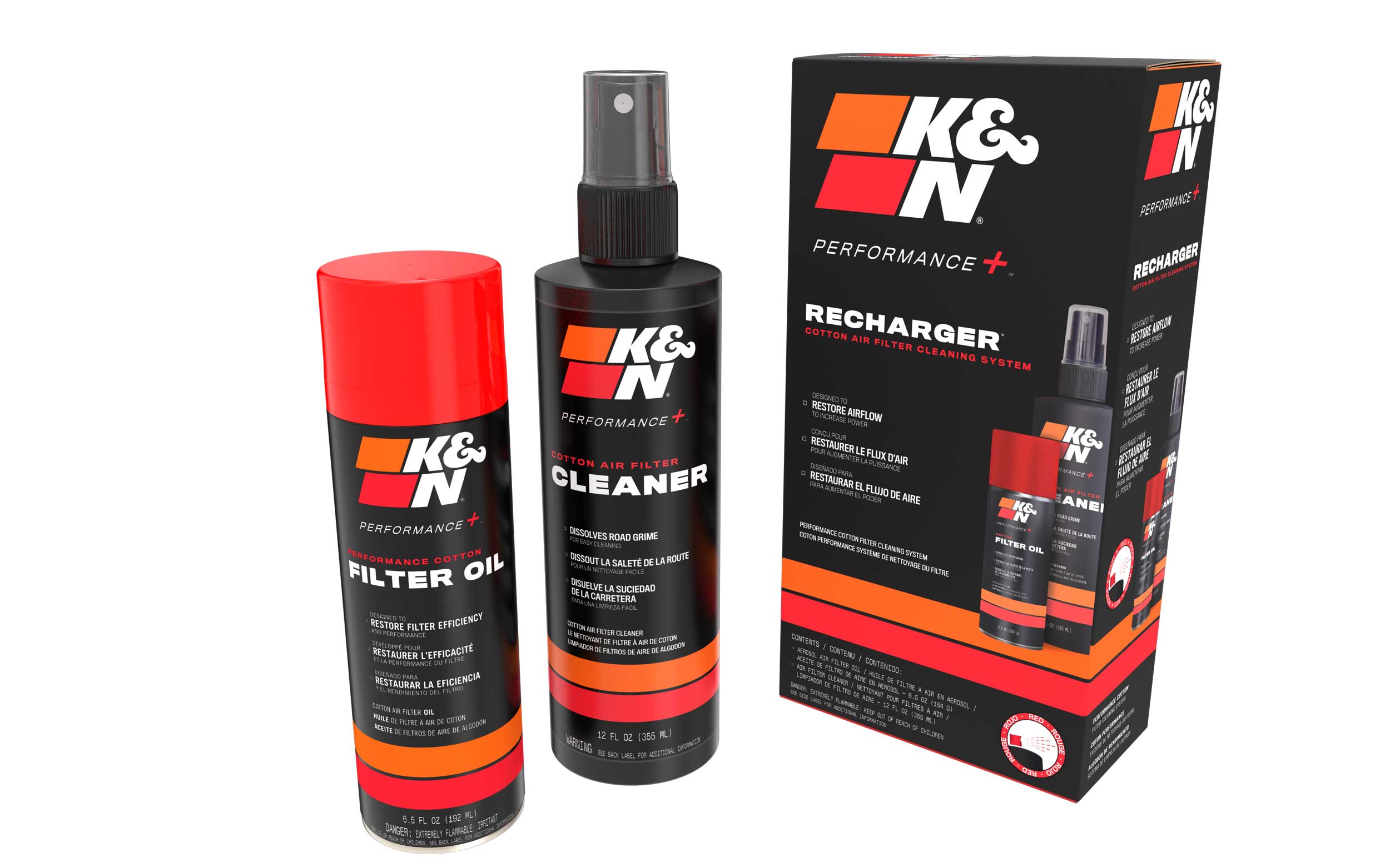 K&N 99-5000 Filter Care Service Kit Aerosol - Main Image
