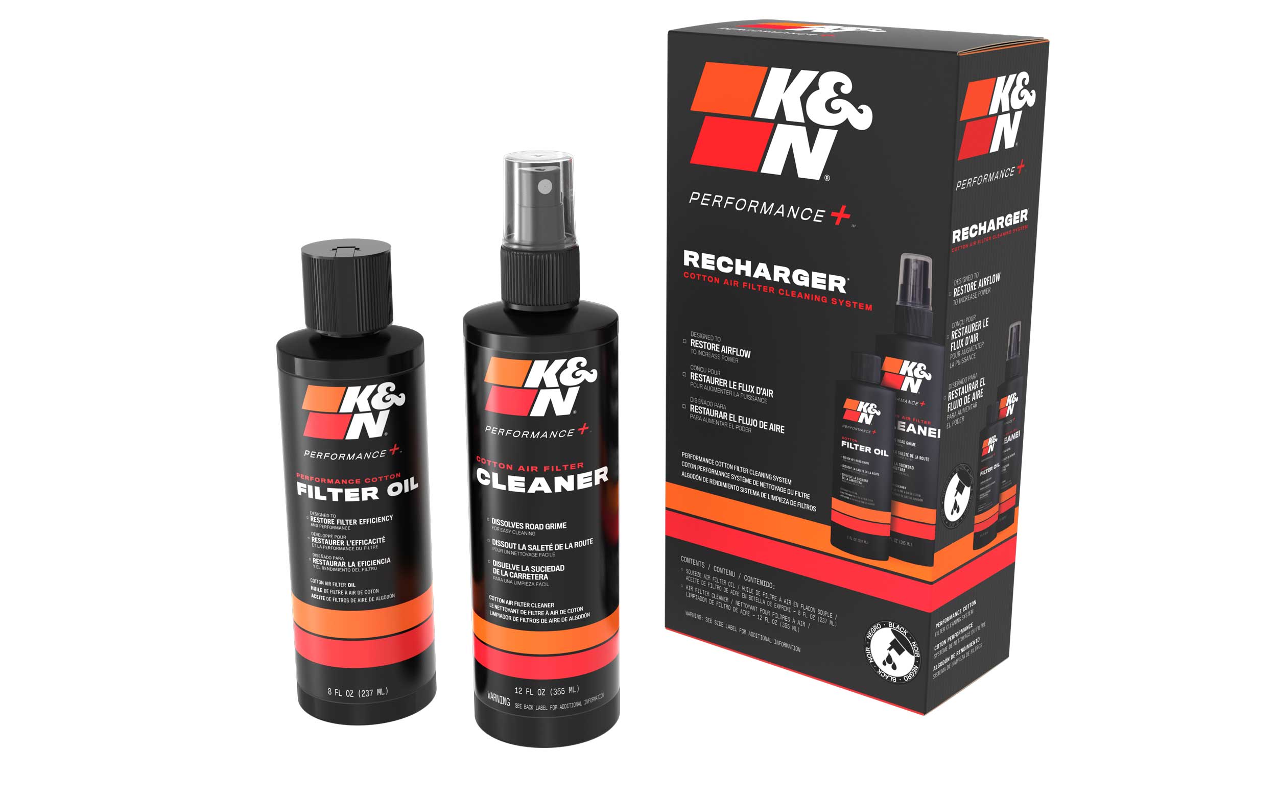 K&N Air Filter Care Service Kit | USA