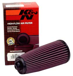 K&N Engine Air Filter: High Performance, Premium, Powersport Air Filter:  2008-2010 BUELL (1125CR, 1125R) BU-1108 
