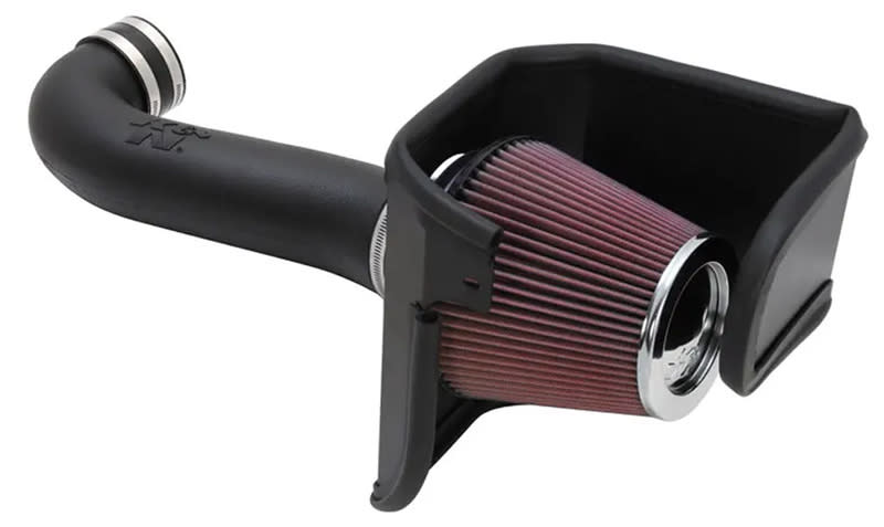 The 57-1542 K&N cold air intake fits many Challenger and Charger models