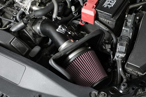 Installing K&N intake systems typically takes less than 90 minutes