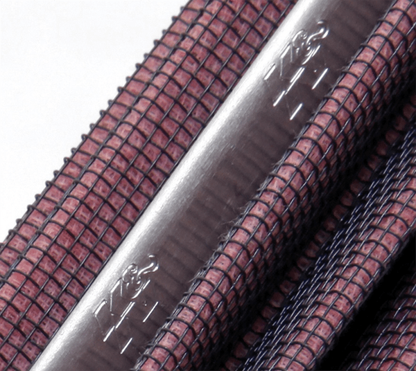 K&N High-Flow Air Filters feature a layer of wire mesh for extra durability