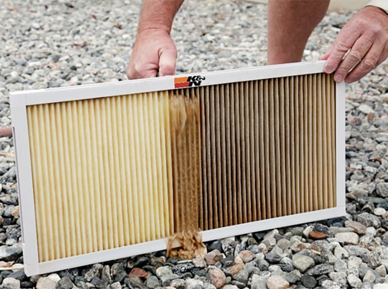 K&N home filters are simple to install and easy to clean