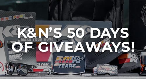 K&N 50 Days of Giveaways Contest