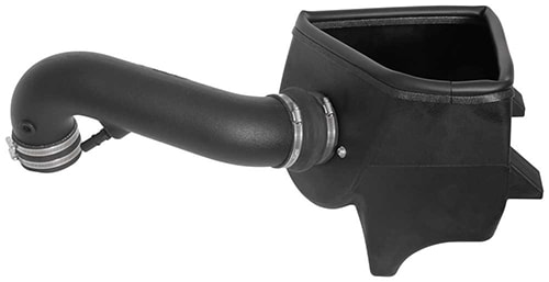 An aerodynamic HDPE intake tube helps keep engine air cooler