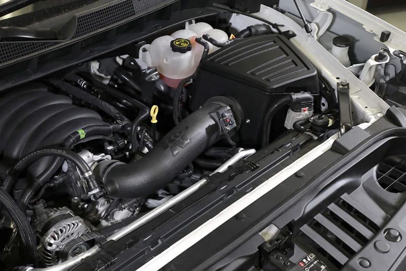 Installed K&N cold air intake for 2020 Chevy Silverado