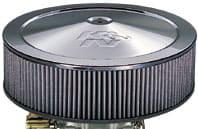 Fourteen Inch Air Filters - Chrome