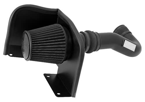 Blackhawk Induction™ air intake systems feature an all-black design