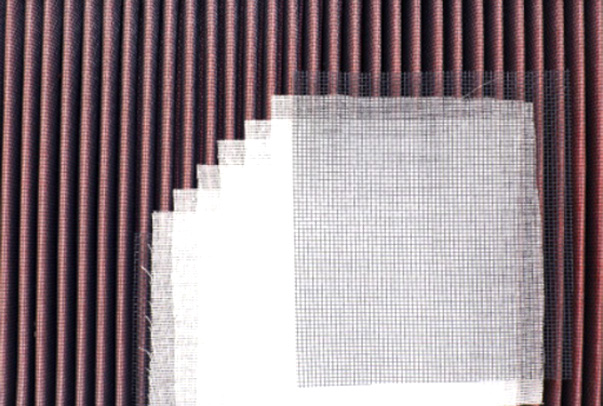 Filter cut open Filter cut open