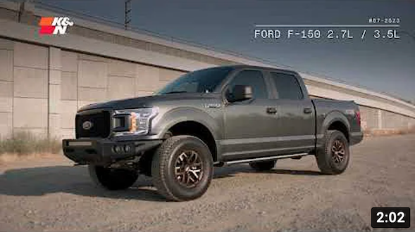 K&N Performance Exhaust Sound for F-150 Ecoboost