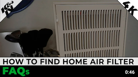 How to Locate Your Home Air Filter | K&N® Official Instructions