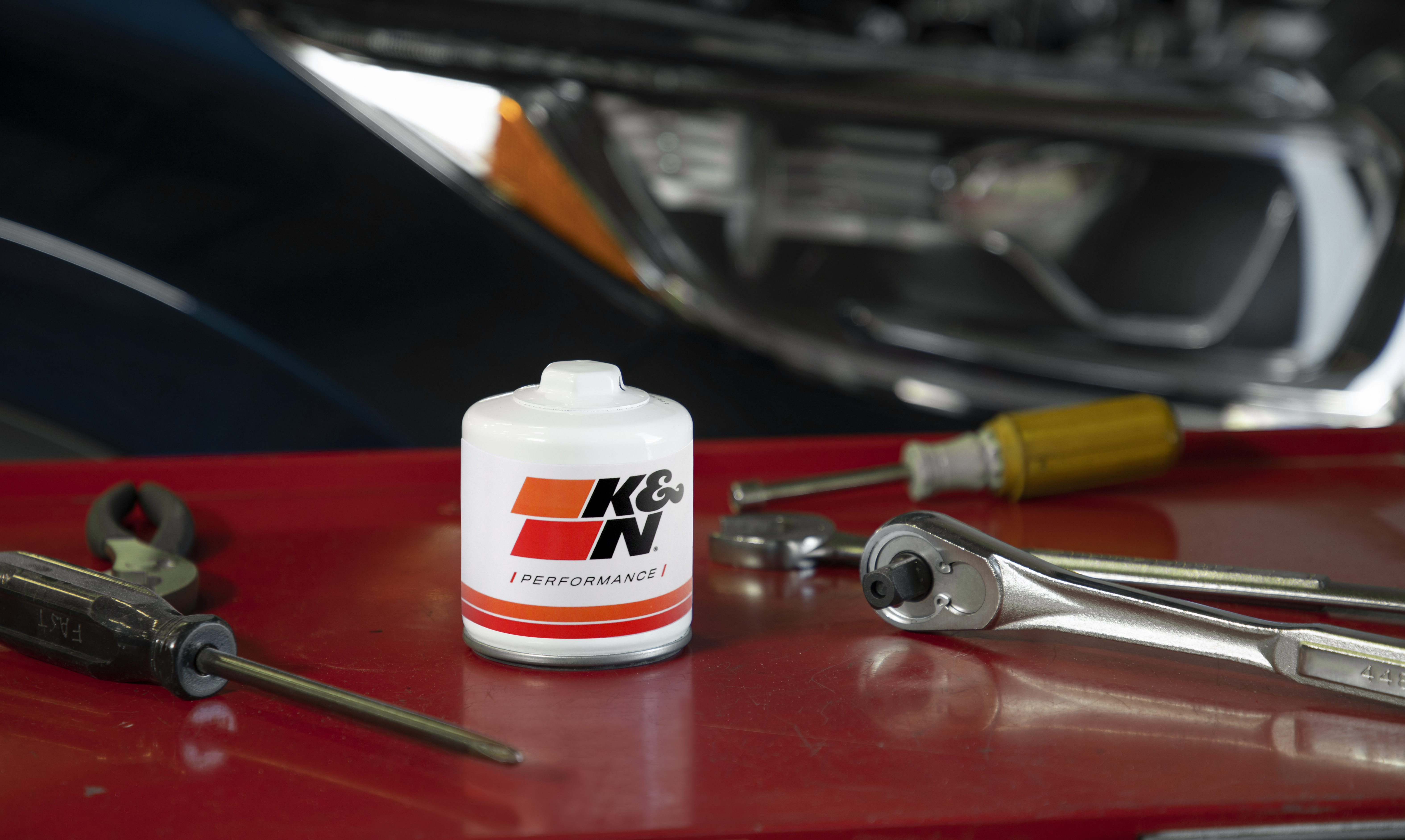 K&N Motorcycle Oil Filter: High Performance, Premium, Designed to be used  with Synthetic or Conventional Oils: Fits Select Can-Am Vehicles, KN-152