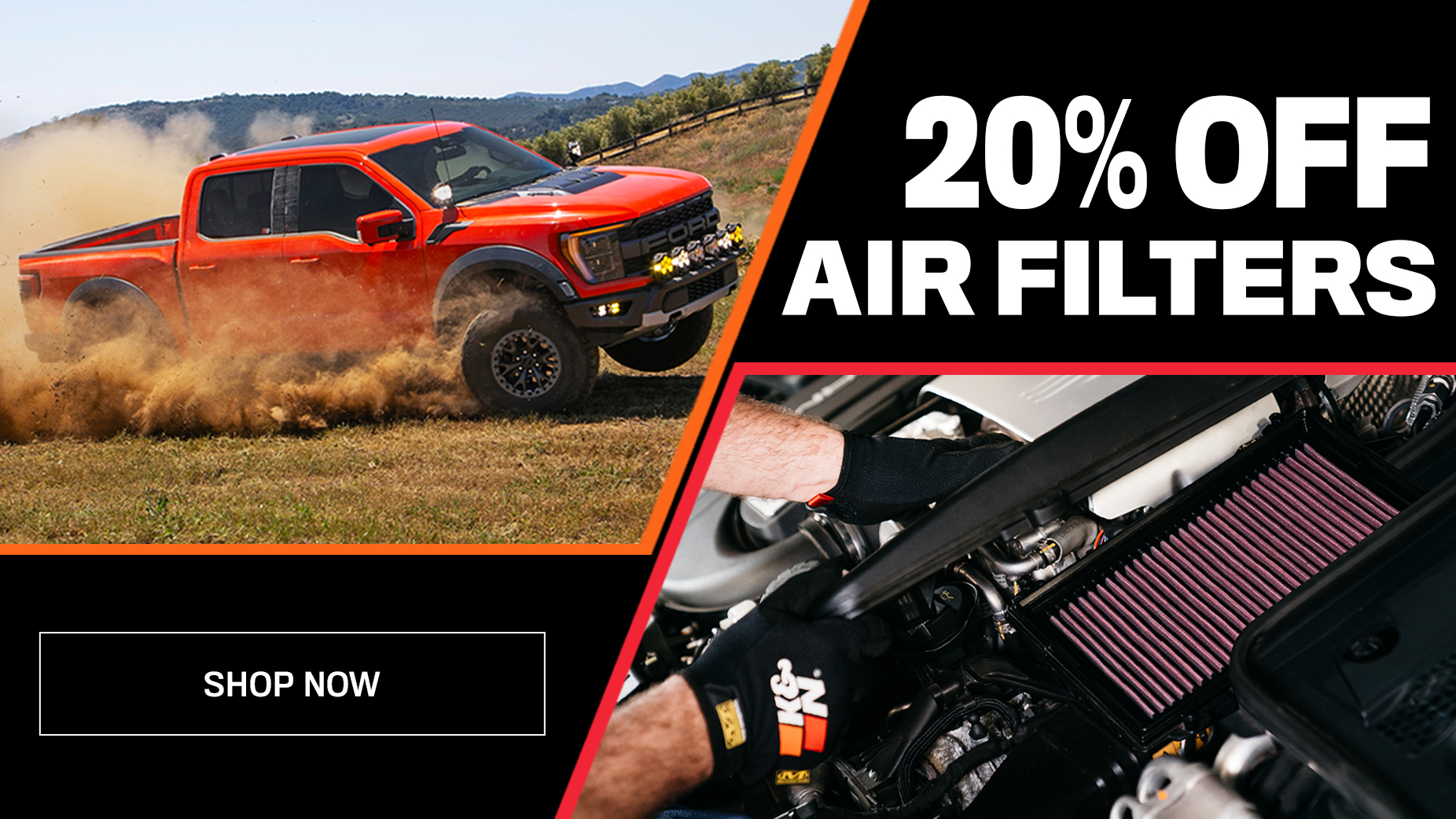 20% off Air Filters