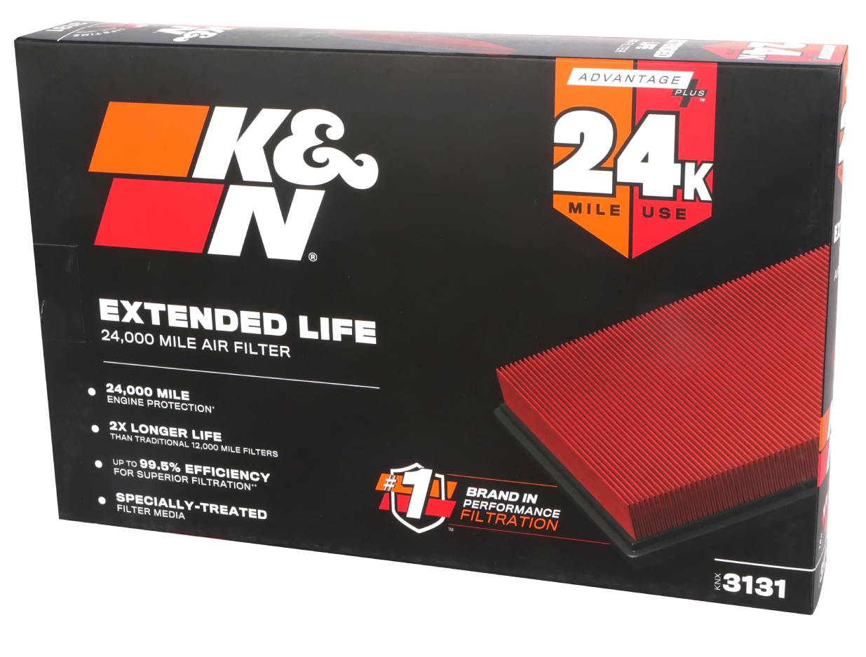 その他 K&K K&N KNX-5064 K&N Advantage Plus Air Filter 24K Miles