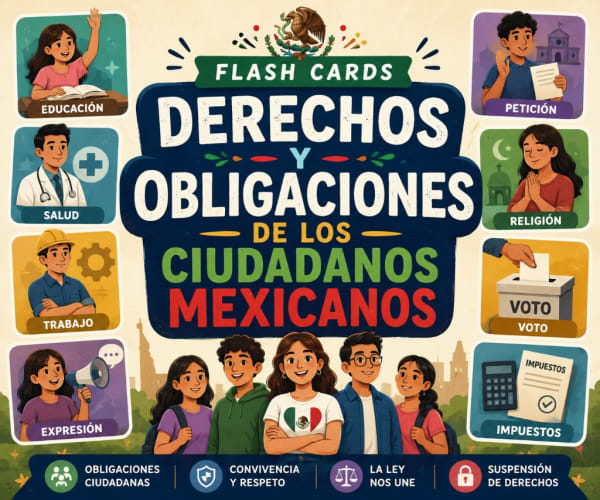 Derechos y Obligaciones de los Ciudadanos Mexicanos
