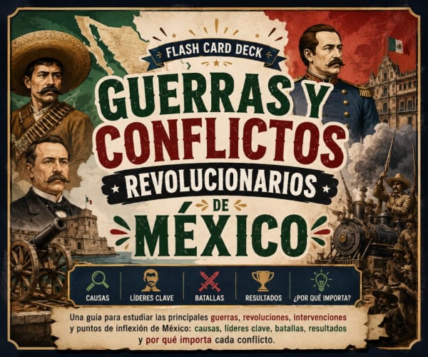 Guerras y Conflictos Revolucionarios de México