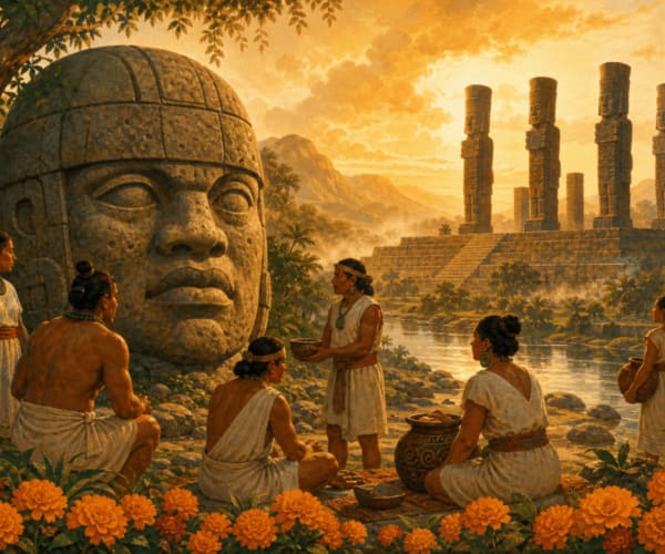 Mesoamerica, the Olmecs and the Toltecs