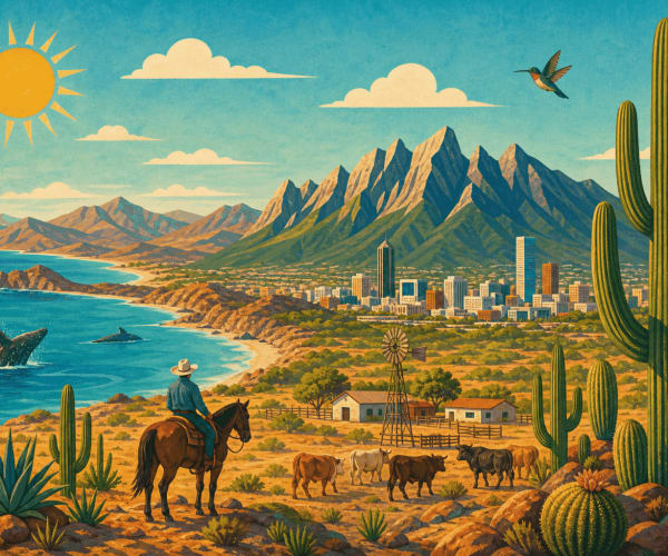 Estados del norte: capitales y gentilicios