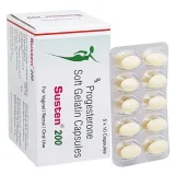 SUSTEN (PROGESTERONE) is a hormone replacement therapy used for treating infertility and other hormone-related conditions.