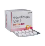 HCQS Tablet (Hydroxychloroquine) is an antimalarial medication used to prevent and treat malaria infection.