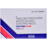 Veltam Plus Tablet (Tamsulosin 0.4 mg/ Dutasteride 0.5 mg) is a combination of two medicines-RX Supply
